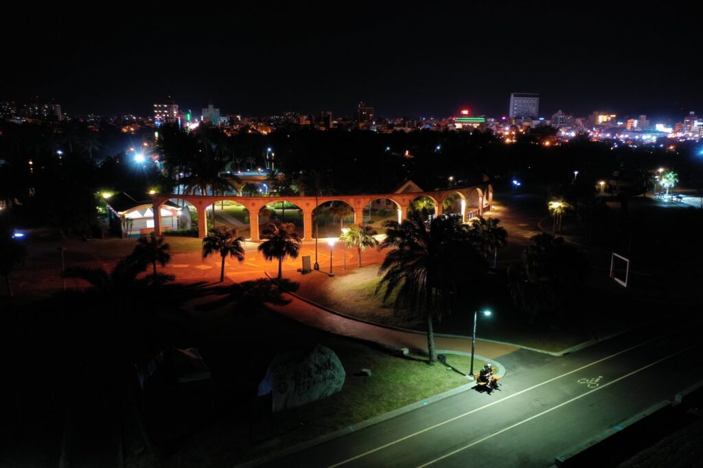 南濱公園夜景空拍